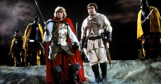 Wizards and Warriors debuted on tv today back in 1983. The CBS series ran 8 episodes and starred Jeff Conaway, Julia Duffy, Walter Olkewicz, Duncan Regehr, and Clive Revill. Three of the episodes were directed by Bill Bixby. #80s #80stv