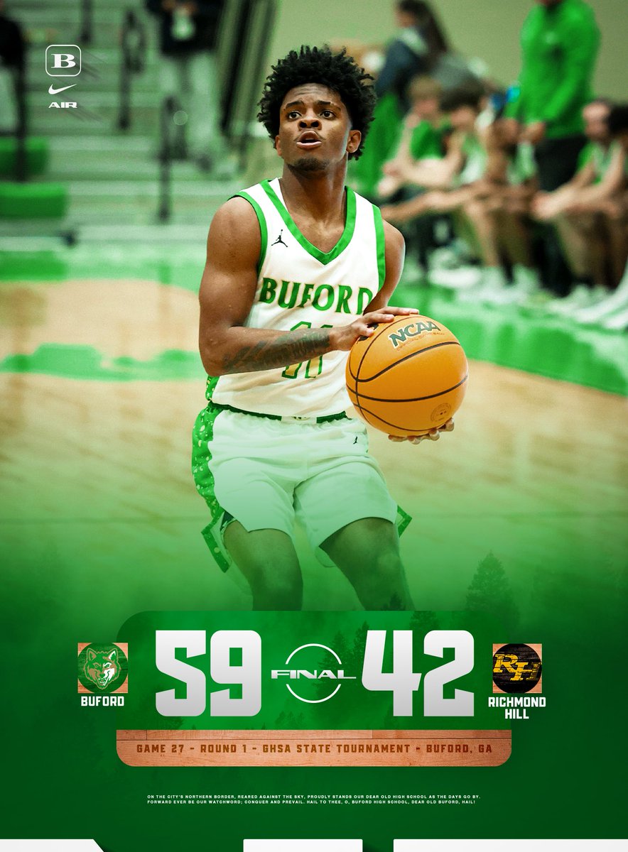 Buford Basketball tweet media