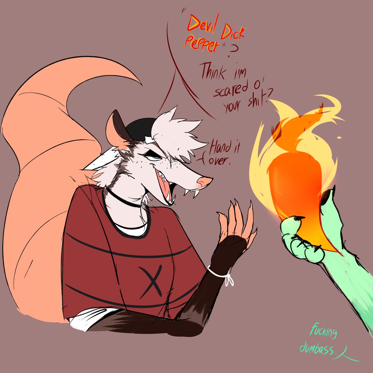 She's in for a ride.