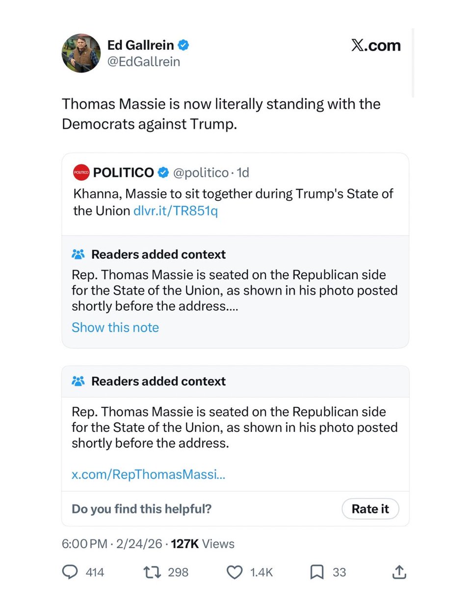 Thomas Massie for Congress tweet media