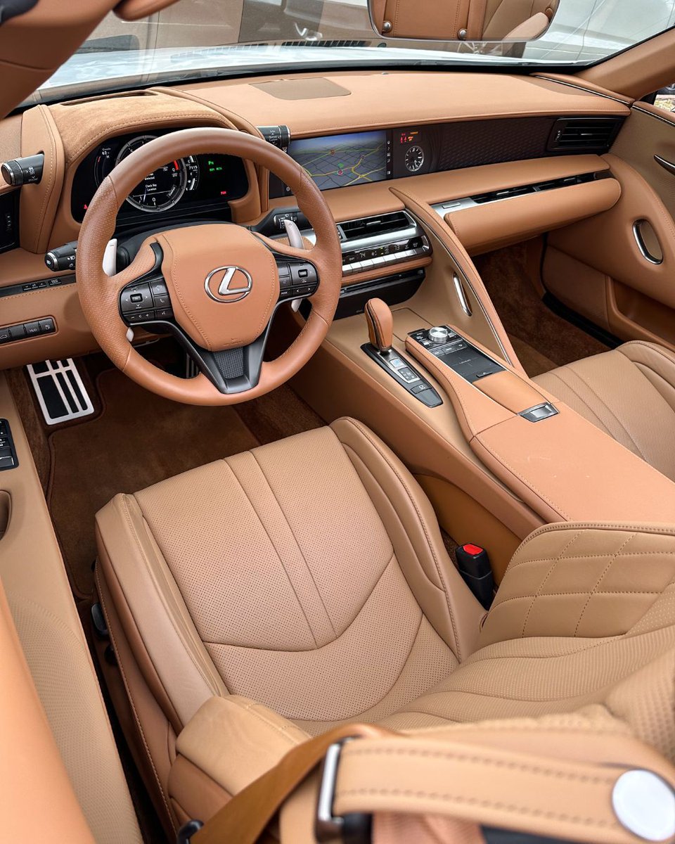 LexusofMemphis's tweet photo. Own the road with the 2021 Lexus LC 500 Convertible🤍
▪️ Market-Based Price: $95,990
▪️ 5.0L V8 engine with 471 horsepower
▪️ 10-Speed Direct Shift automatic transmission
▪️ Touring Package
▪️ 21-inch Forged Alloy Wheels w/ Polished Finish and Gloss Black Accents
▪️ Stock #P5484 https://t.co/RtWJwGnFBQ