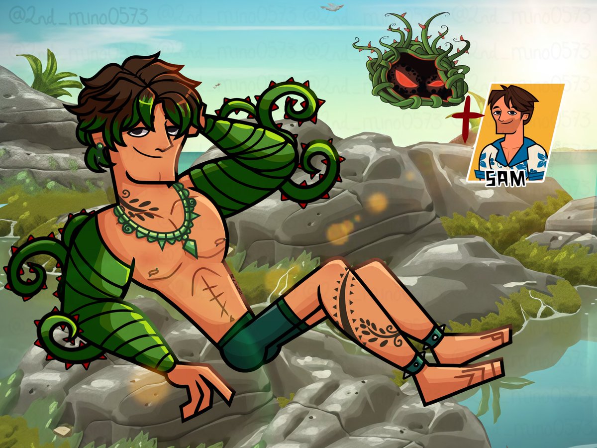 There's a zombie on your lawn
We don't want zombies on the lawn 🎶🌿🌊

A new Sam costume 🌊☀️🧟🌿

#plantsvszombiesfanart #disventurecamp5 #fanart #costume #pvz