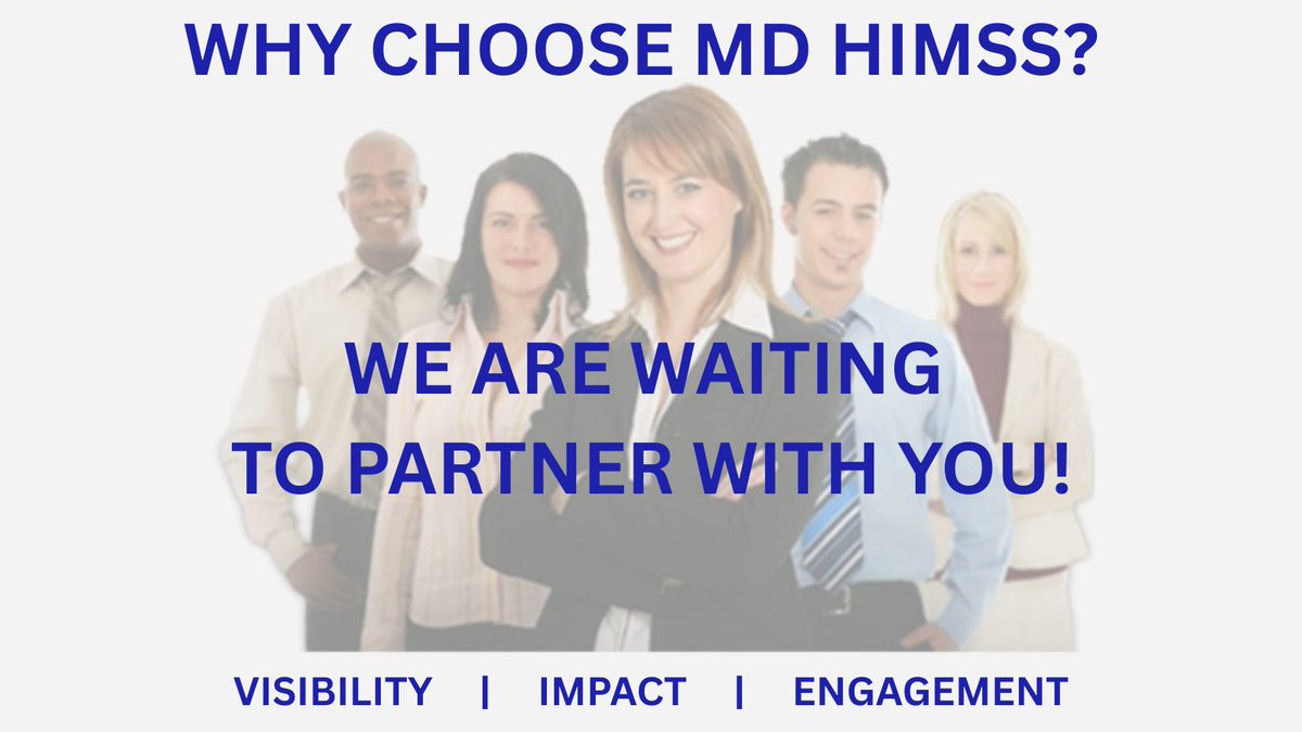 Maryland HIMSS tweet media