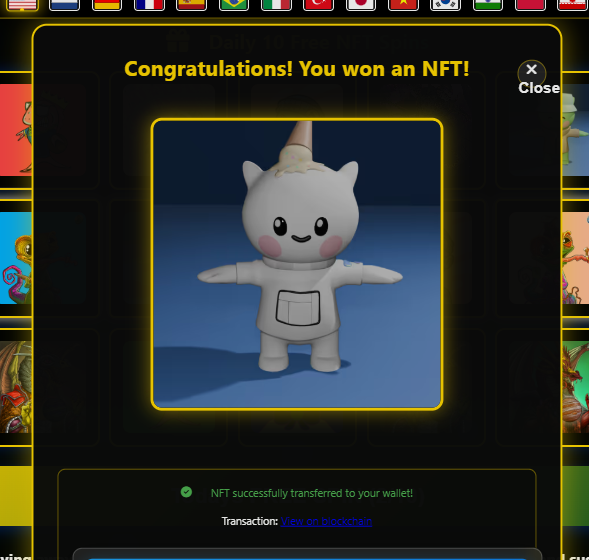 BoltHydro's tweet photo. π¨ Jackpot alert! Won the 1534 NFT on @BoredLimitedβs slot machine π° π https://t.co/6Y0by2er8i #NFTGiveaway #NFTWin https://t.co/6eZoU1TNvI