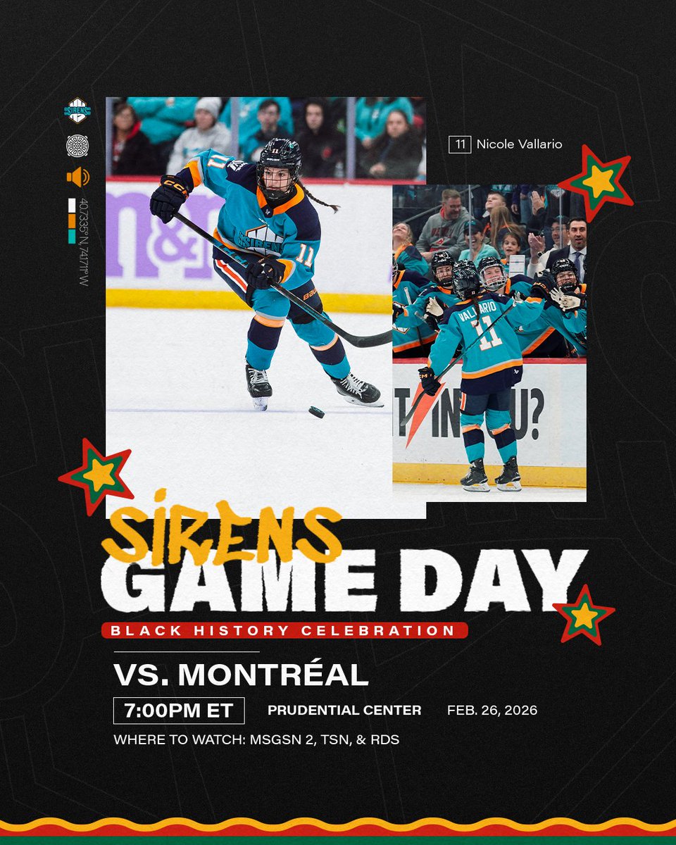 TELL A FRIEND TO TELL A FRIEND THAT WE'RE BACK 🗣️🚨

🆚: <a href="/PWHL_Montreal/">Victoire de Montréal</a> 
⏰: 7:00pm
📍: <a href="/PruCenter/">Prudential Center</a> 
📺: MSGSN 2
🎟️: bit.ly/40sXHKs