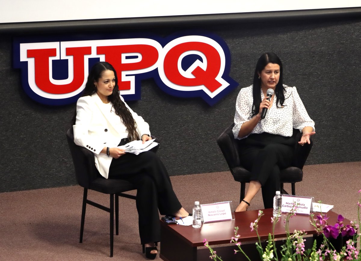IEEQcomunica's tweet photo. 📰 ⎢El @IEEQcomunica inició el Ciclo de conferencias “Democracia con IA” en la @UPQoficial 🤖🗳️

Entérate 👉🏽 https://t.co/an0a1Yt0LG 

#AcércateATuIEEQ https://t.co/U6krERzXYp