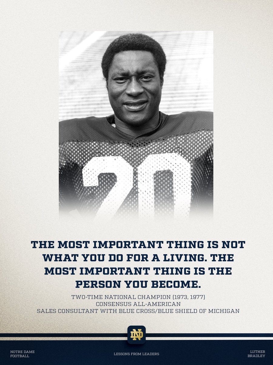 Notre Dame Football tweet media