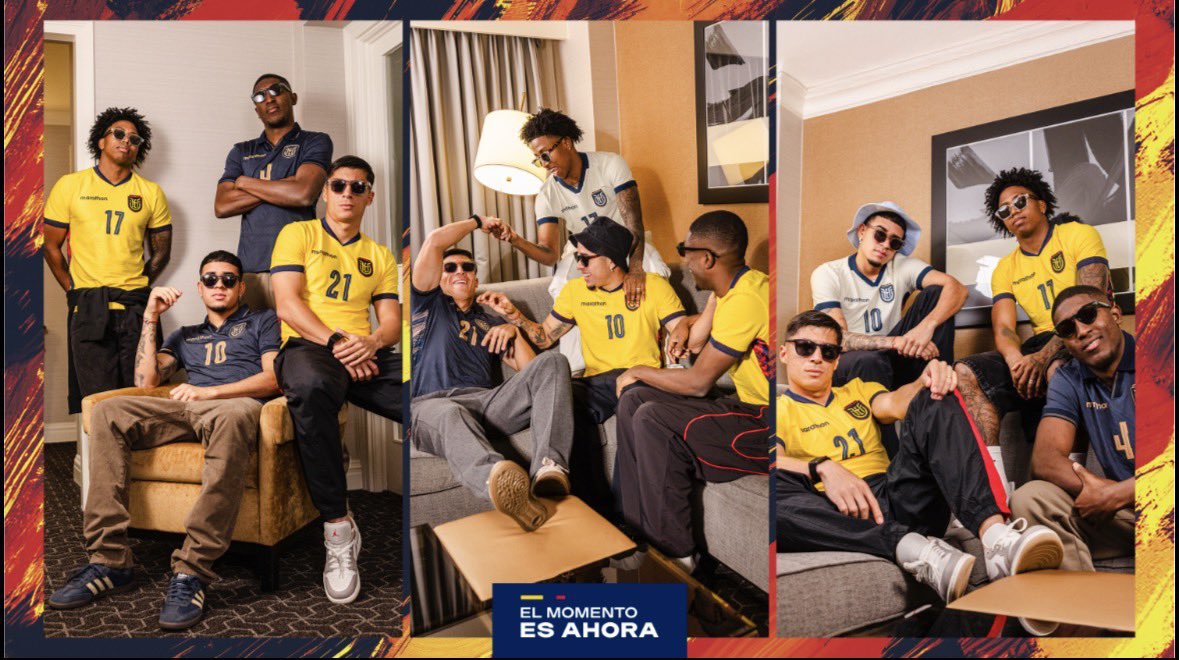 Los modelos de las camisetas canteranos de IDV, dominamos el país 🖤💙