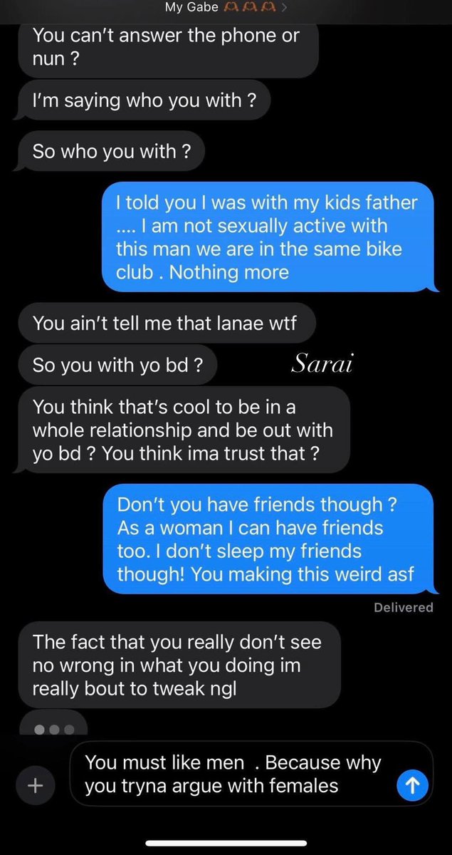 _Mulaamamii's tweet photo. So my boyfriend mad at me because I was with my BD last night, we’re in the same bike club. Ladies please watch out for men like this. It’s controlling asf to think I can’t have friends regardless of who it is!! I don’t see nothing wrong with making memories with my baby father so my kids can have. Yall men be so sassy and insecure asf. Mind you I haven’t slept with my bd in 6 months our son is 1. I want my son to have memories of us co parenting‼️‼️