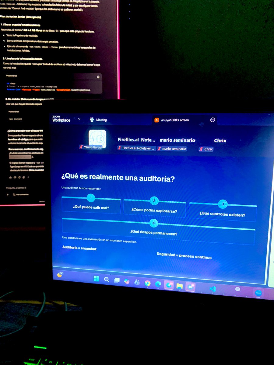 Delfiicorradini's tweet photo. Final technical training session Wednesday at #ImpactaBootcamp
Security frameworks. Audits.GitHub.
In Web 3.0, security isn't optional: it's a responsibility.Because real
products aren't just features. They're systems you can trust. 🔏
@TheBAFNetwork @TrustlessWork https://t.co/fIM2yHhOXN