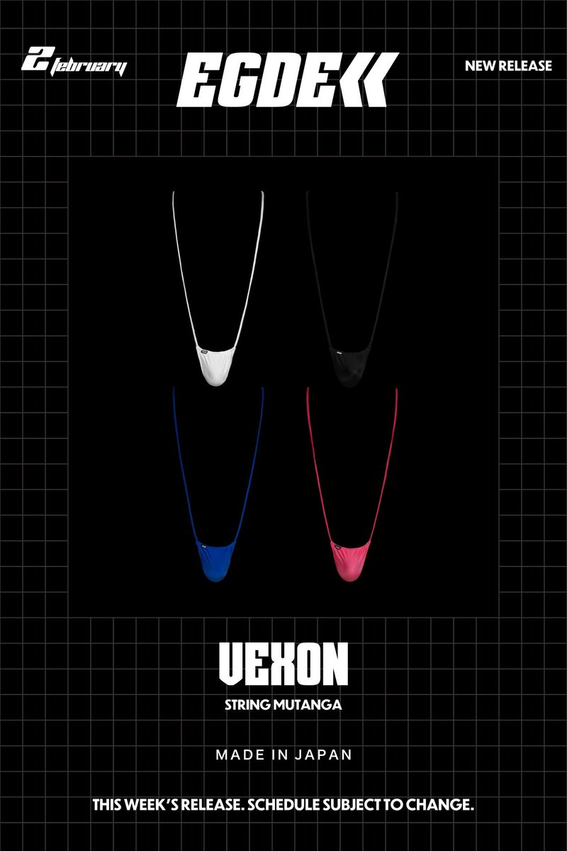 VEXON String T-Back VEXON String Mutanga REBOOT RE RAINBOW Bikini