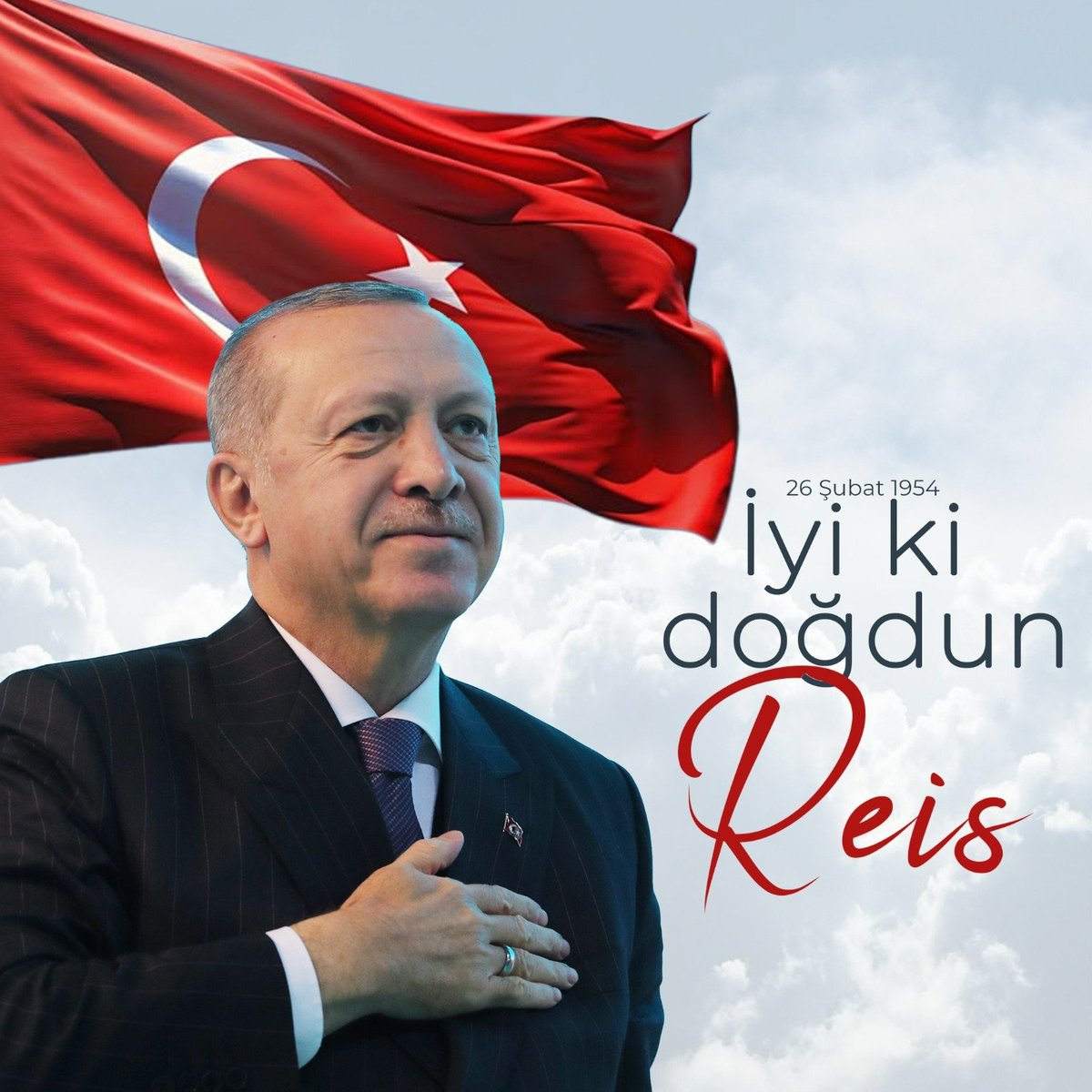 Ömrünü Türk Milleti'ne adamış, Türkiye’nin güçlü ve daha müreffeh yarınlara kavuşması için mücadele vermiş bir lider: Recep Tayyip Erdoğan.

Yol uzun, irade sağlam, hedef büyük Türkiye 🇹🇷

#NiceYıllaraReis
İYİ Kİ VARSIN REİS🤗🤗🤗
#BAŞKANINADAMLARI