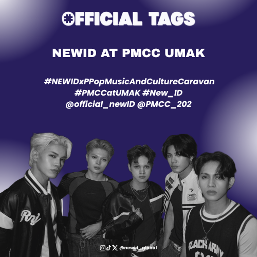 newid_global's tweet photo. [🌐] #NEWID_Trends

New:ID is set to perform at the final stop of the PMCC at the University of Makati. Don’t forget to use the official tags to show your support for New:ID!

NEWID AT PMCC UMAK #NEWIDxPPopMusicAndCultureCaravan #PMCCatUMAK #New_ID @official_newID @PMCC_2025 https://t.co/JOExm2Zcxd