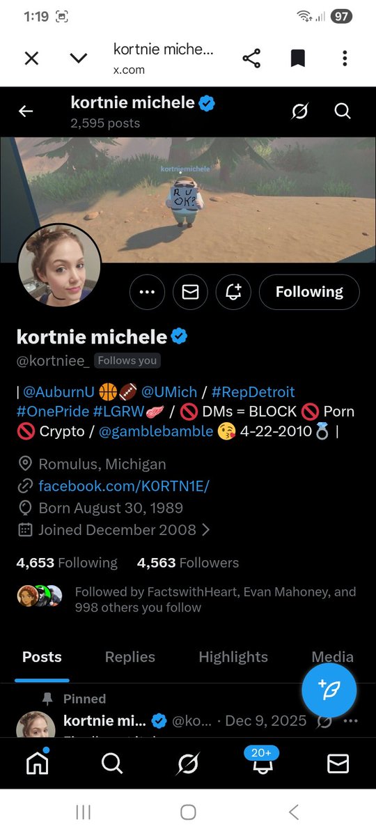 Two patriots looking to connect with more accounts 
<a href="/kortniee_/">kortnie michele</a> 
<a href="/dualpatriot67/">JL67</a> 
F&amp;R
🇺🇸