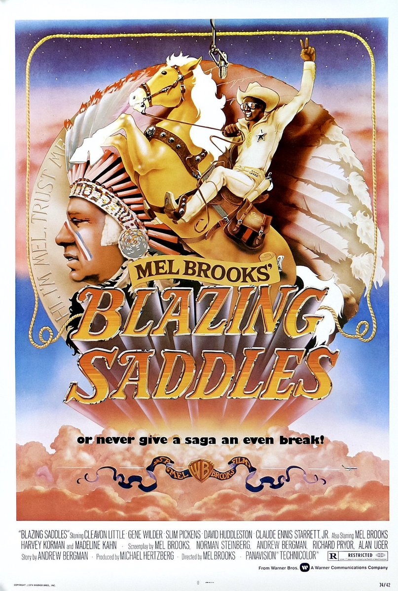 Do you think a movie like Blazing Saddles will ever be made again?