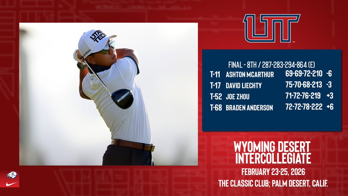 Utah Tech Men's Golf tweet media