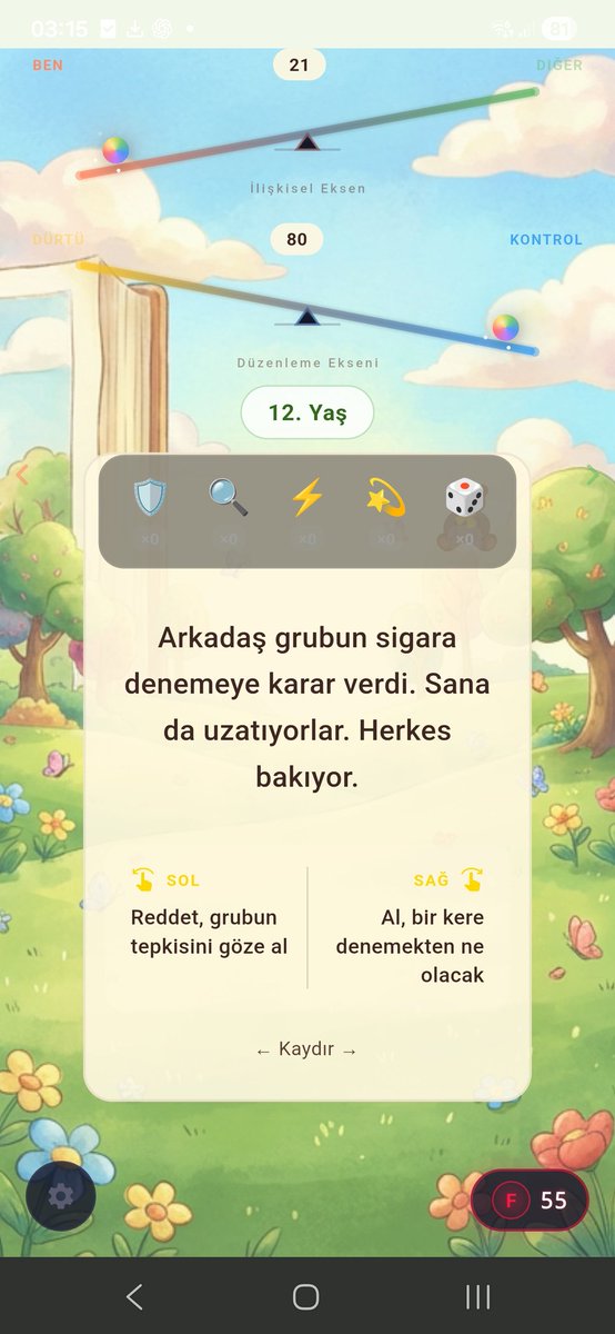 12.yaşındasın, kararın ne olurdu ?