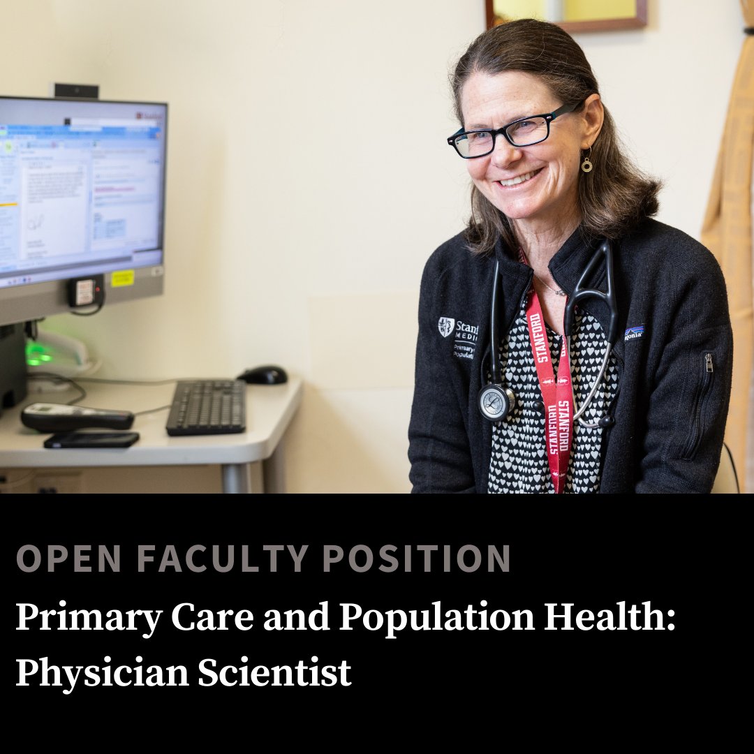 Stanford Department of Medicine tweet media