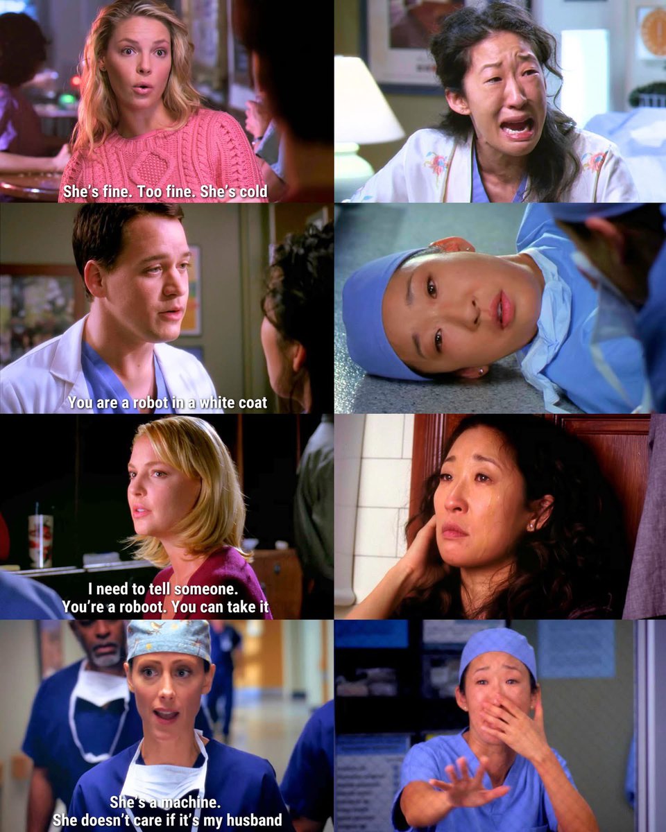 WHY THE FUCK DID SANDRA OH NEVER WIN AN EMMY FOR THIS SHOW ?!