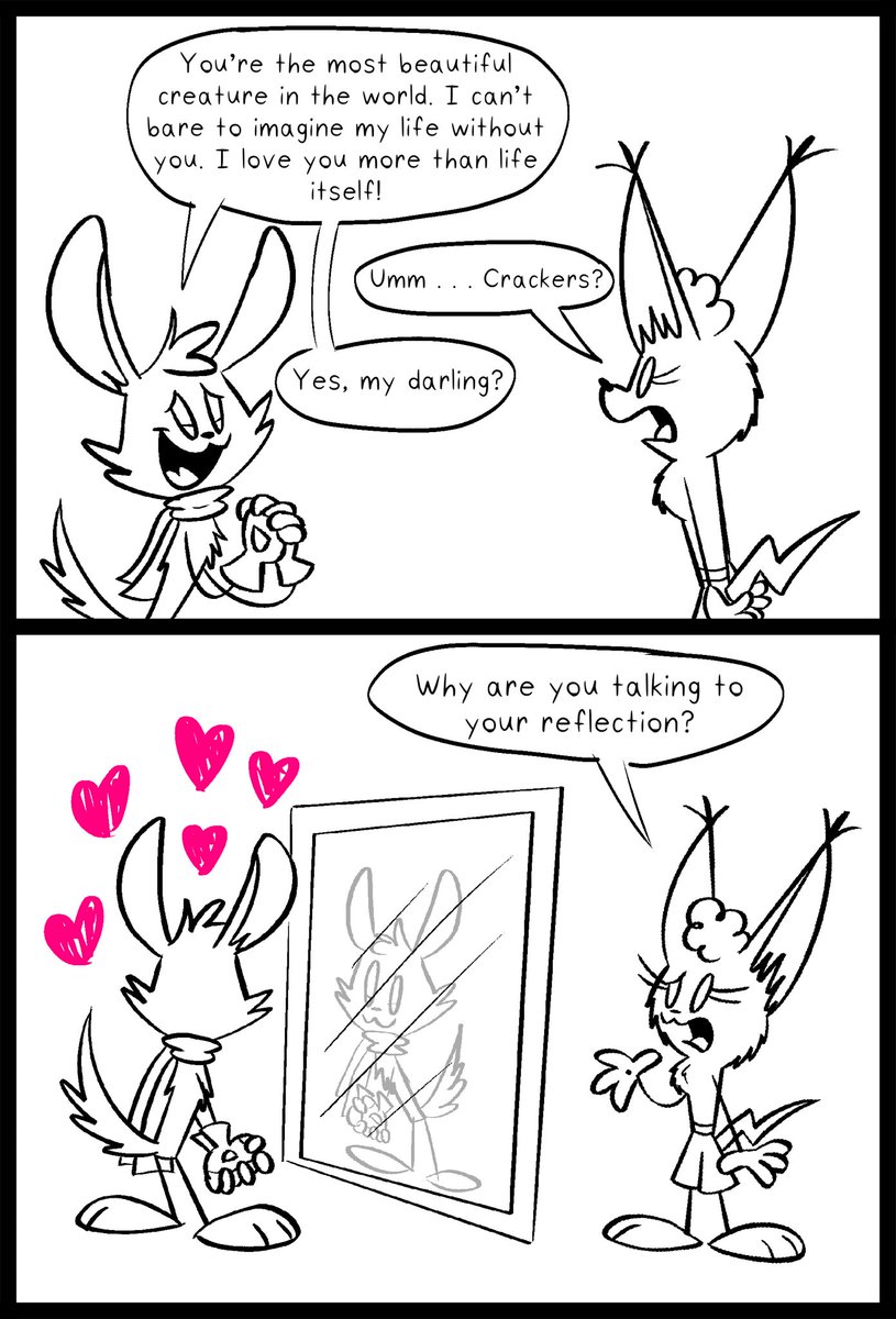 IsaiahHolb96819's tweet image. That’s Crackers for you.

#OC #Comic #FunnyComic #Furry