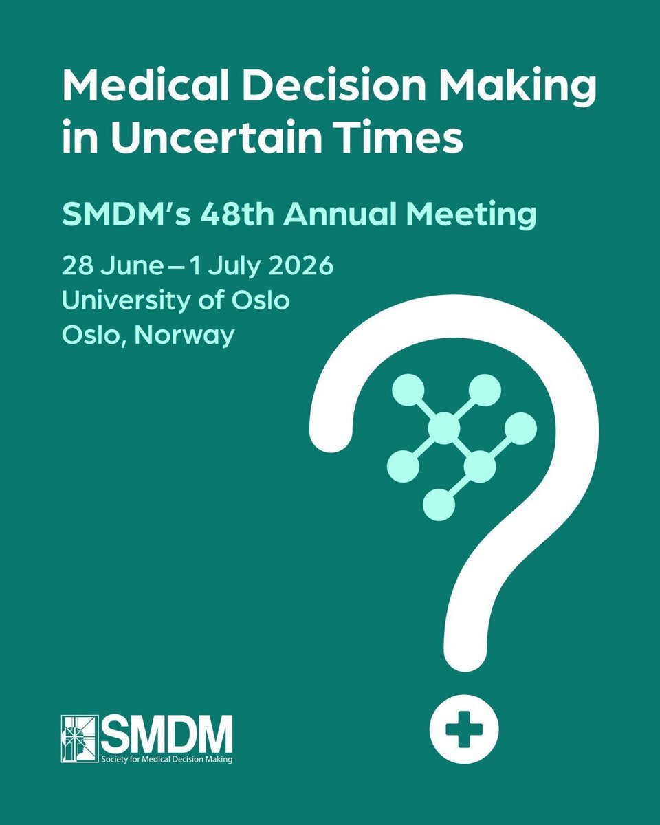 Society for Medical Decision Making (SMDM) tweet media