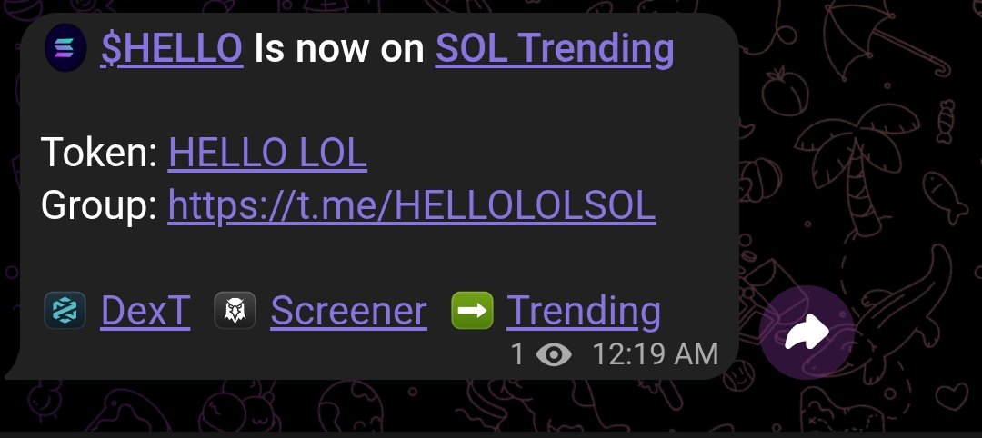 HELLOLOLSOL's tweet photo. 🔥SOLTRENDING 
🔥TRENDING (ETH / SOL)
💲Paid ✅
$HELLO LOL continues expanding its visibility.
#HELLOLOL #LOL #SOLTRENDING #TRENDING #Solana #Sol #Crypto #memecoin https://t.co/9VwjpPcw8v