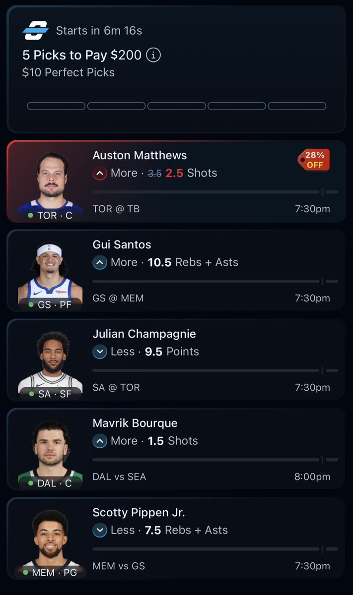 GhostEVplays's tweet photo. 🏀 Owners Box Matthews Discount
🏒 +1900 (FV +1851)
+EV: 2.60%
Playing: 0.06 Unit Promo Max
#ownersbox #sports #nba #nhl https://t.co/JMICS12zvc