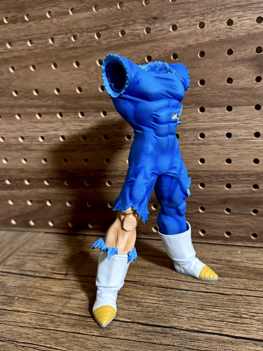 一番くじドラゴンボール魔人ベジータリペイントボディ完成
