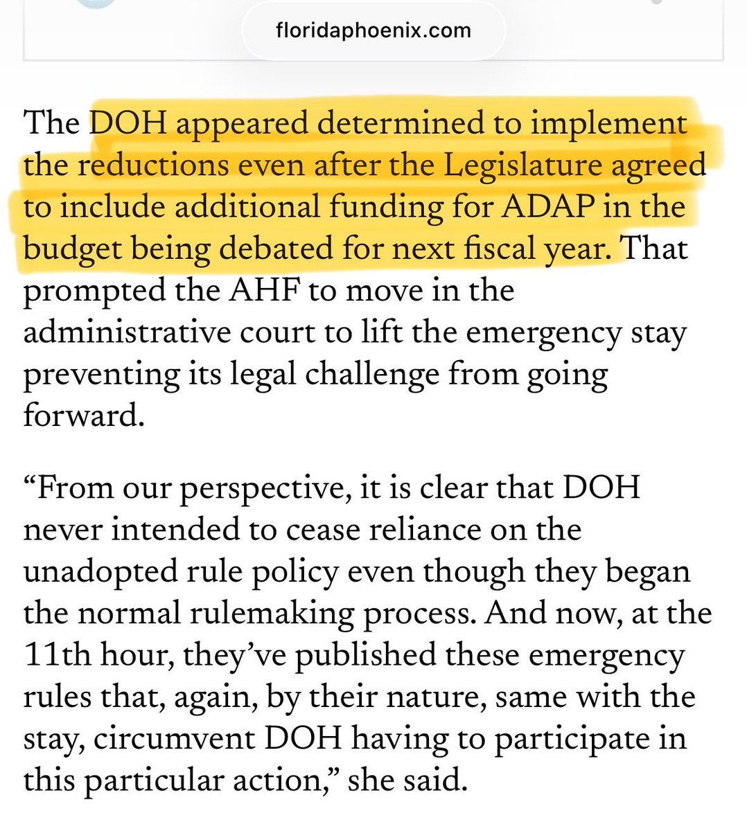 Sporaticus_'s tweet photo. Democratic Sen. Lori Berman &amp; other House &amp; Senate Dems called a press conference after the emergency hearing.

“The only emergency here is the one that the Dept of Health is creating through their own actions. The actions of Surgeon General Ladapo &amp; DOH are shameful,” she said. https://t.co/xjxzPs9ZTJ