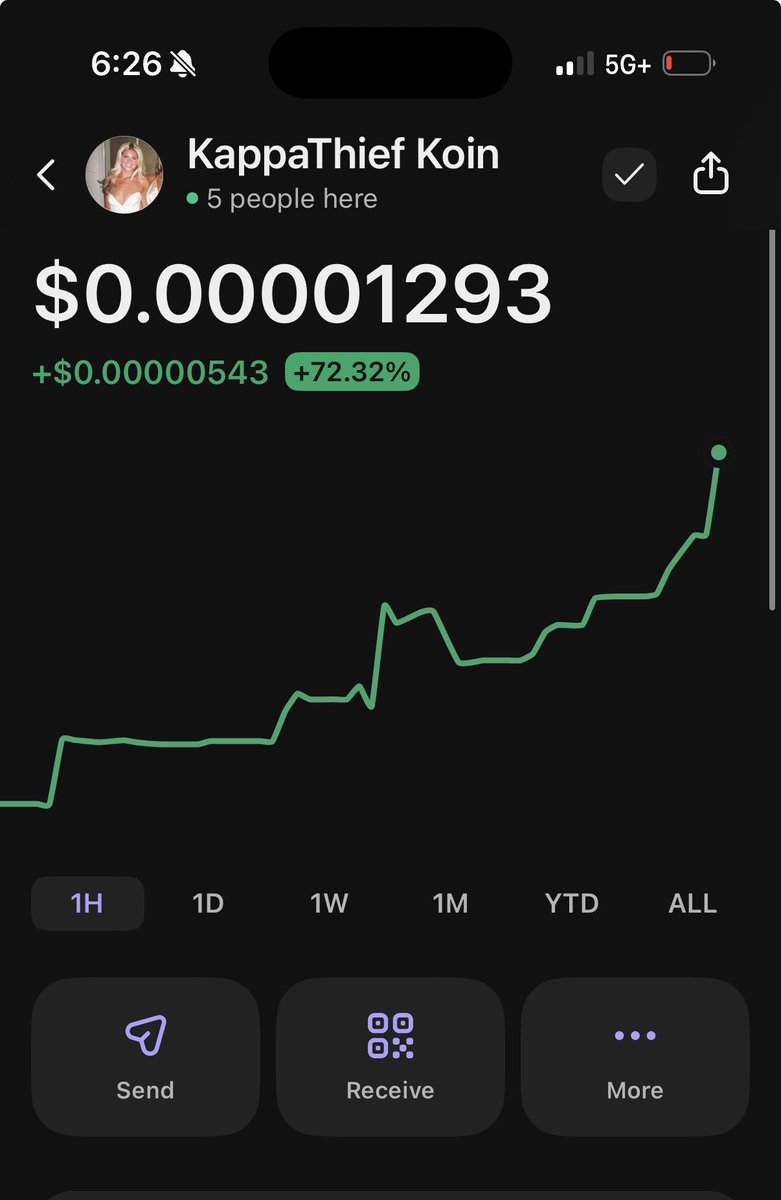 jkingcpa's tweet photo. To the moon 🚀 #KappaThiefKoin https://t.co/pak5rmH2qS