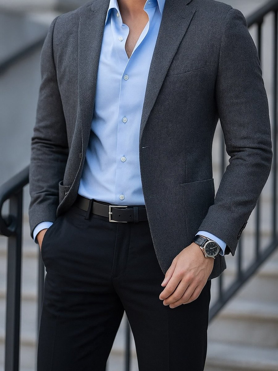 MenStyle_61's tweet photo. 10 Irresistible Outfit Combos Every Man Must Try:

1. https://t.co/qKqBsOsQ0F
