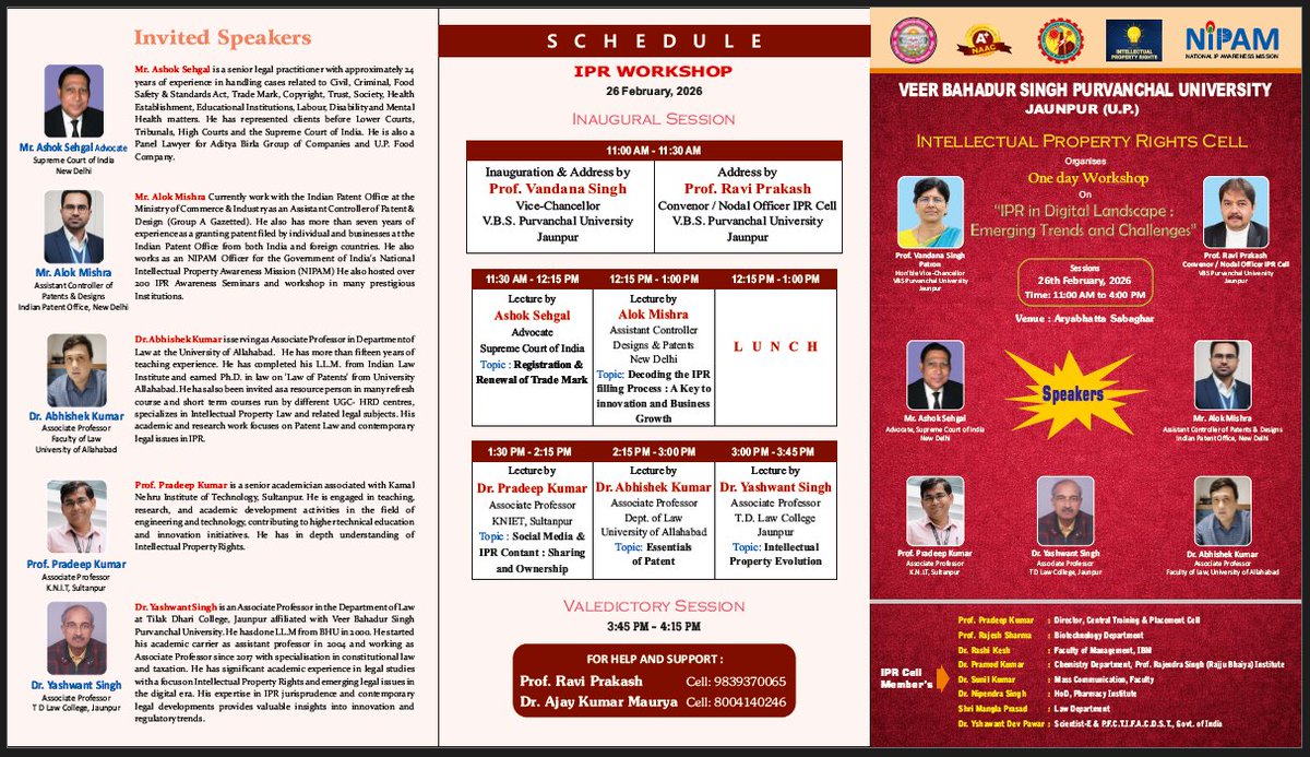 Veer Bahadur Singh Purvanchal University-Official tweet media
