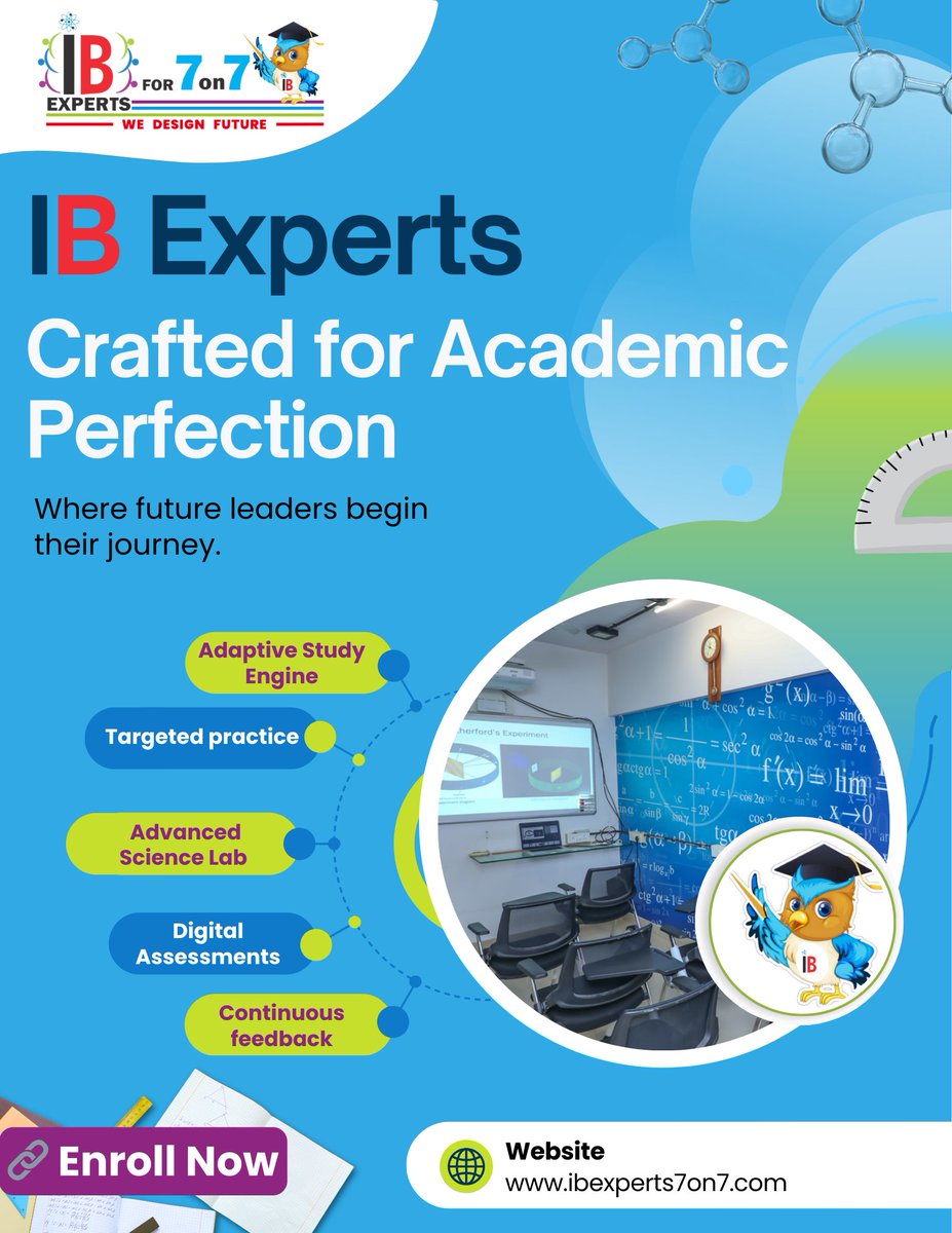 ibexperts's tweet photo. Crafted for Academic Excellence.
Powered by precision. Driven by results. 🎓✨

Enroll today and experience the smarter way to succeed in IB.

#IBExperts7on7 #AcademicPerfection #IBJourney #TopScores #SmartLearning #DigitalAssessments #TargetedPractice  #ibexperts7on7 https://t.co/C4Z4RovJ69