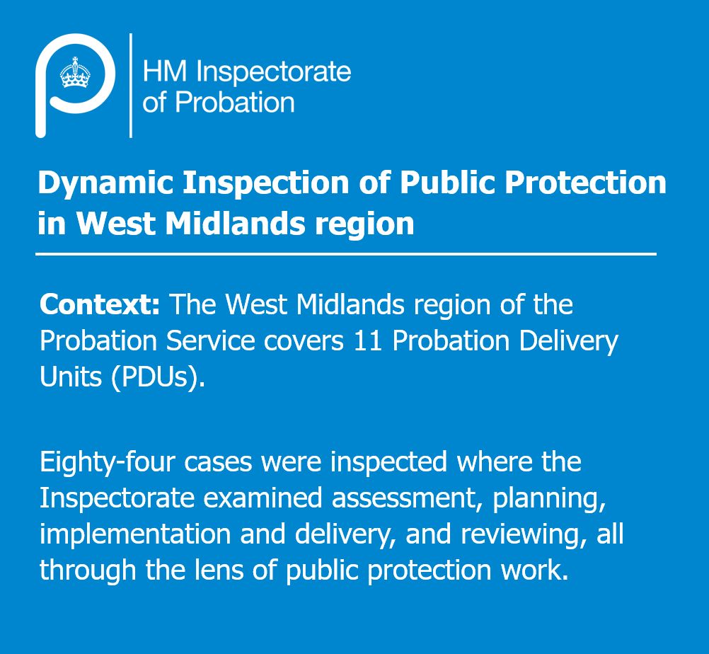 HM Inspectorate of Probation tweet media