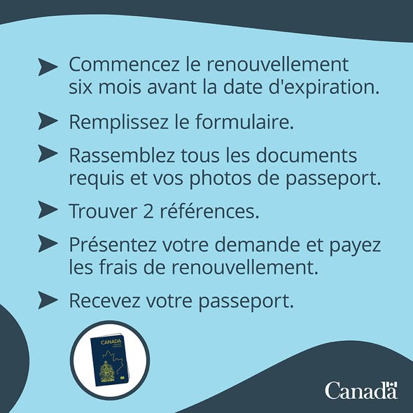Avant de réserver votre prochaine aventure, vérifiez si la date d’expiration de votre passeport satisfait aux exigences liées aux entrées et sorties de votre destination et que vous pouvez voyager en toute quiétude.
canada.ca/.../services/p…