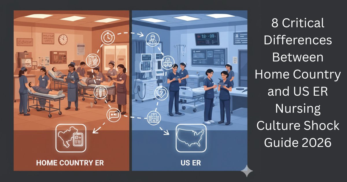 nurseseducator's tweet image. Working in a U.S. ER isn’t just a new job — it’s a new nursing culture.
Here are 8 differences every international nurse should know before their first shift 
 nurseseducator.com/8-critical-dif…
#InternationalNurse #ERNursing #RNAbroad #NursingCareer #GlobalNursing #NurseLife #USHealthcare