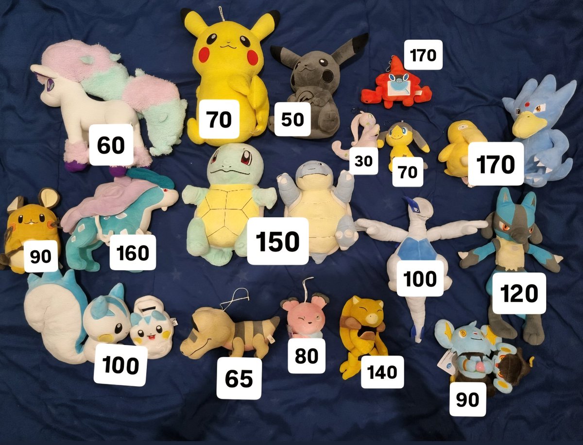 Selldips! WTS guys boneka boneka pokemon mana tau ada yang suka, kalau mau tanya tanya atau liat detailnya dm aja ya, bisa dianter selama masih di Semarang atas.