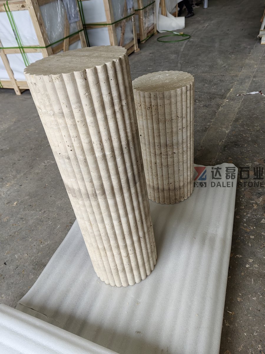 DaleiStone's tweet photo. Fluted Beige Travertine Plinth Rounde Pedestal Side Table

This exquisite classical fluted column pedestal ideal for displaying art,  plants, or sculptures, it is a versatile addition to both interior and exterior  settings.

marbledl@daleistone.com

https://t.co/jZiVA7tEK3 https://t.co/sfjkkemviC