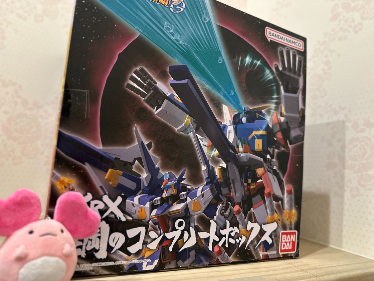 スーパーロボット大戦OG✨ SRX 鋼のコンプリートボックス届いたー