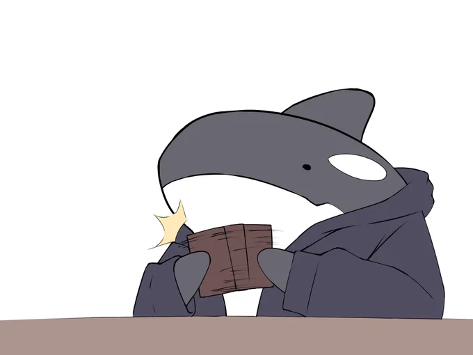 シャカパチパーカーシャチ