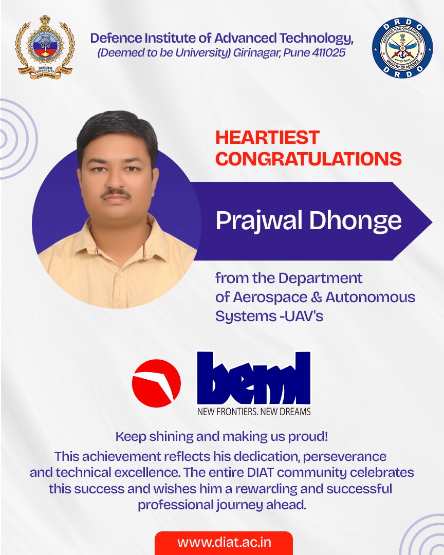 DIAT_Pune tweet media