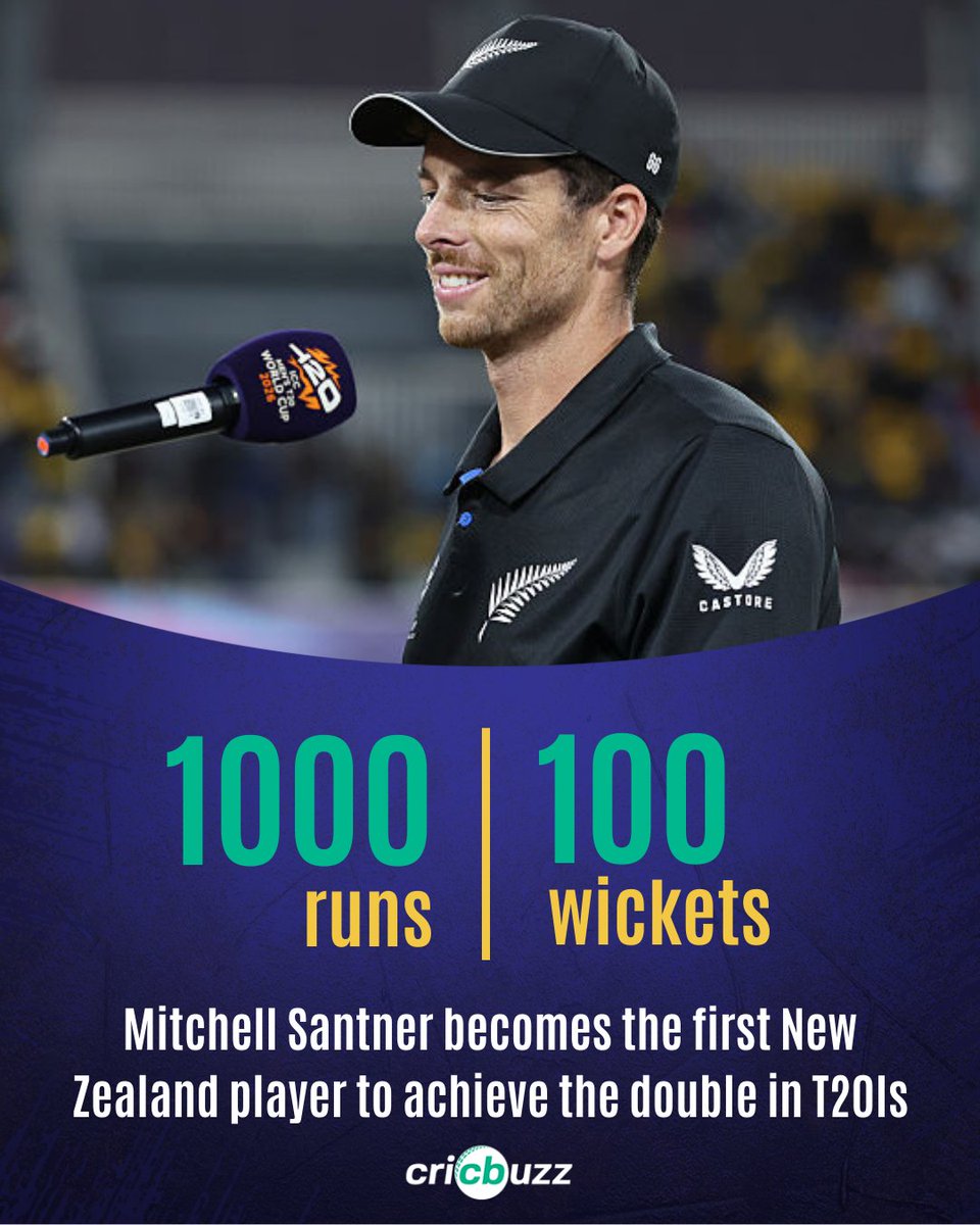 cricbuzz's tweet image. Leading from the front 👌

#CricketTwitter #SLvsNZ #SLvNZ #T20WorldCup2026