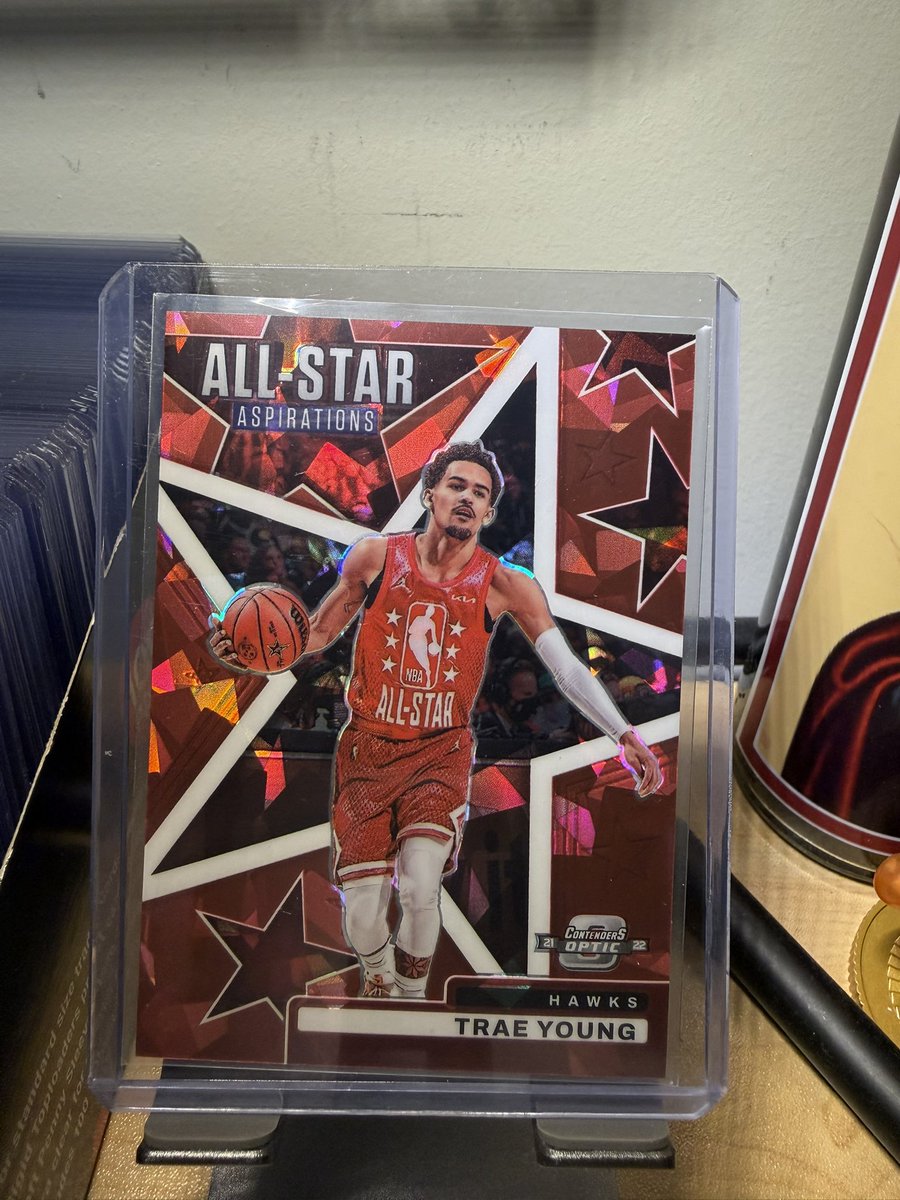 Check out 2021 Contenders Optic All-Star Aspirations Red Cracked