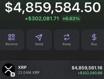 $XRP MADE ME MILLIONS OF DOLLAR !

A person who retweets, follows me will receive 5000 $XRP ($15,000) (yes, for real)
