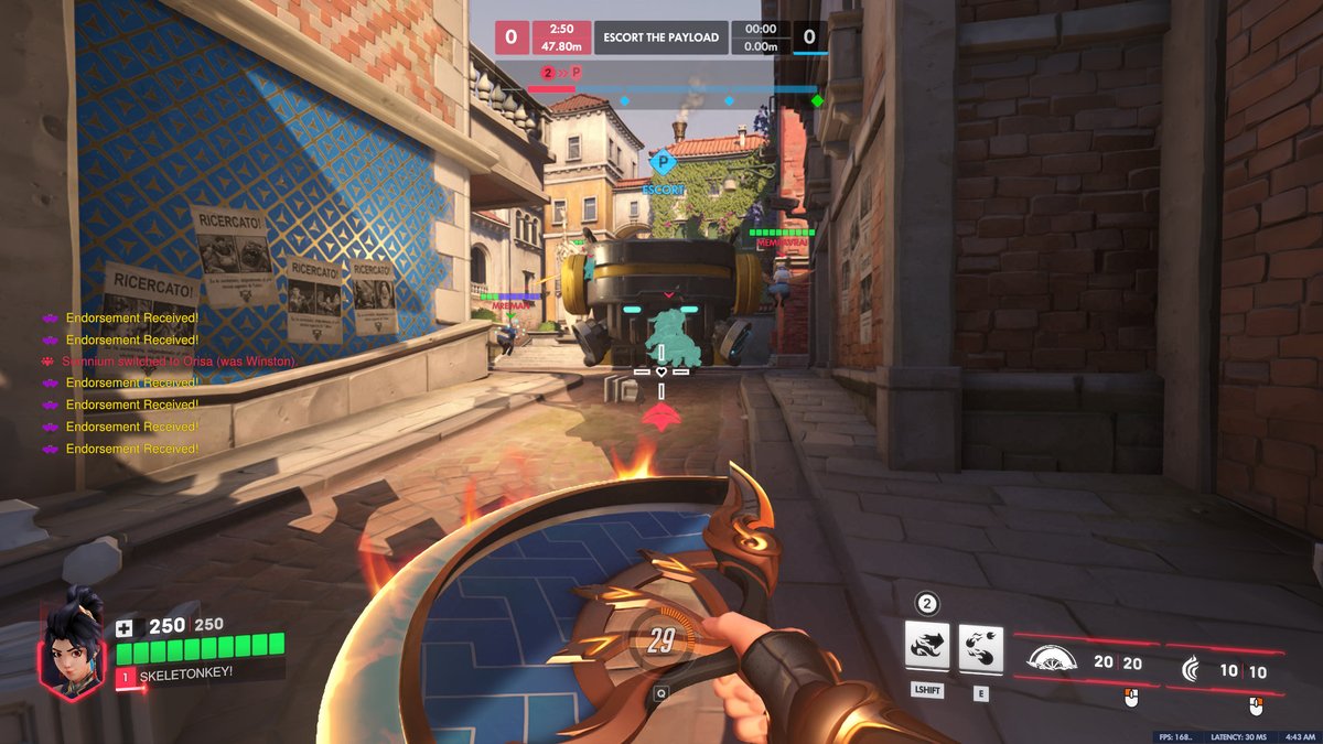 i got like 15 of these one by one and i thought the game was bugged but maybe every person on earth just remembered they could endorse me at the same time