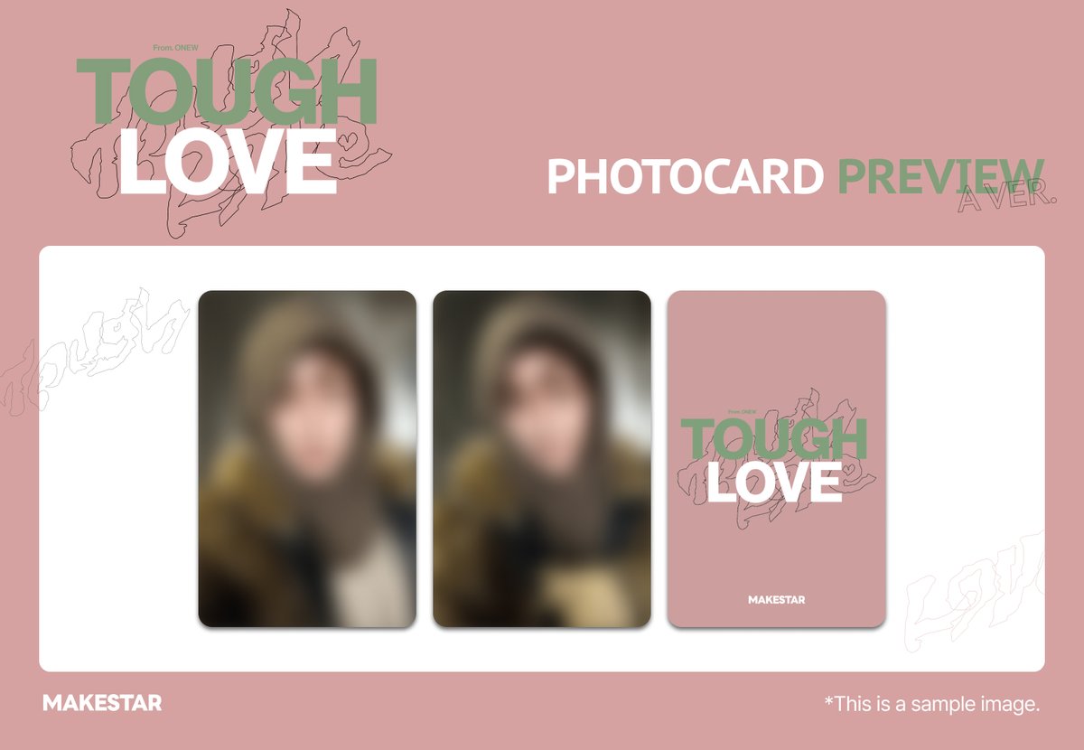 韓国対面サイン会＆ヨントン] #ONEW 5TH EP [TOUGH LOVE] PRE-ORDER