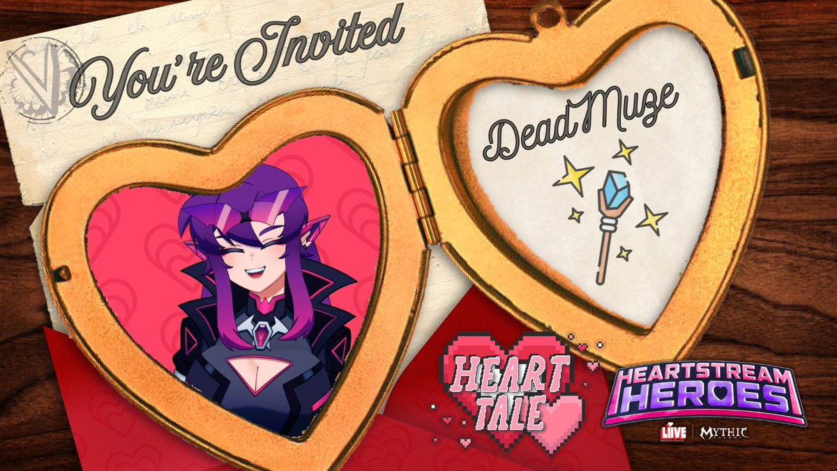 Heyo~

We're taking part in the awesome charity SMP HeartTale for HeartStream Heroes! We'll be working to fight corruption overtaking the Heartlands while also raising funds to fight heart disease~

-March 1st-7th! Please stop by and support the many other vtubers taking part!💜