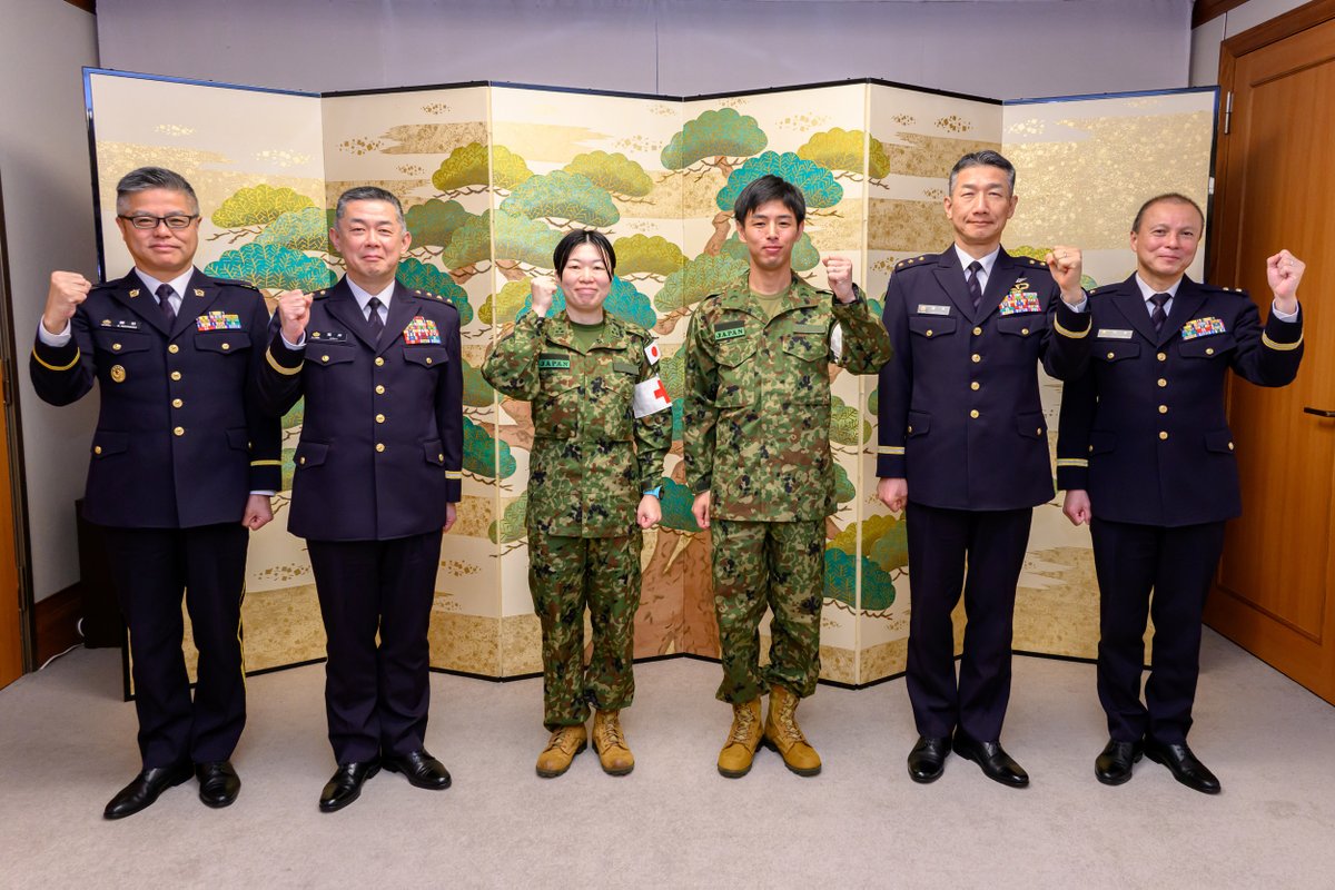 🇯🇵🇫🇯#陸上自衛隊 衛生学校及び自衛隊中央病院の隊員2名は、2月