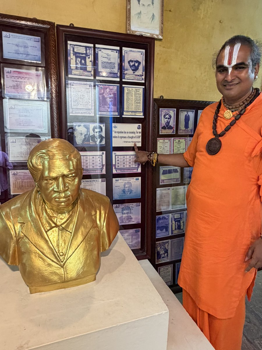 Visit the house if renown  mathematician Srinivasa Ramanujan