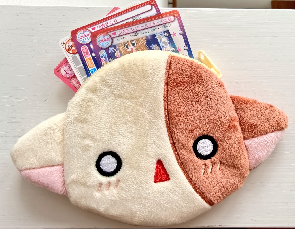 きら☆レボ愛蔵版6巻に付いているなーさんポーチ。可愛い✨ ミルフィー